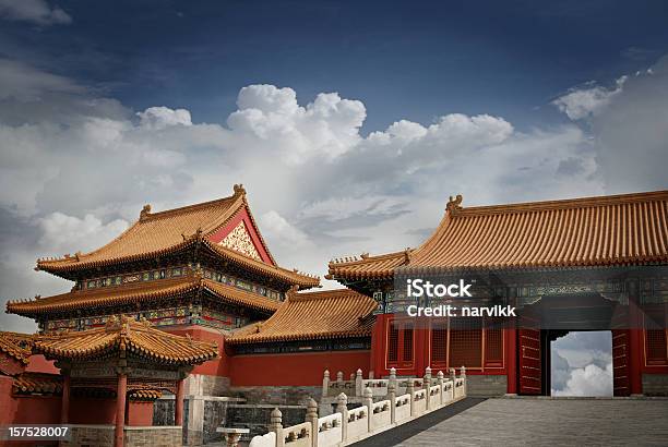 Chinesischer Tempel In Der Verbotenen Stadt Stockfoto und mehr Bilder von China - China, Palast, Verbotene Stadt