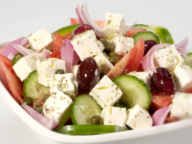 istock Greek Salad Close Up 157528052
