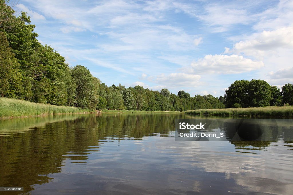 Grand River - Lizenzfrei Waterloo - Ontario Stock-Foto