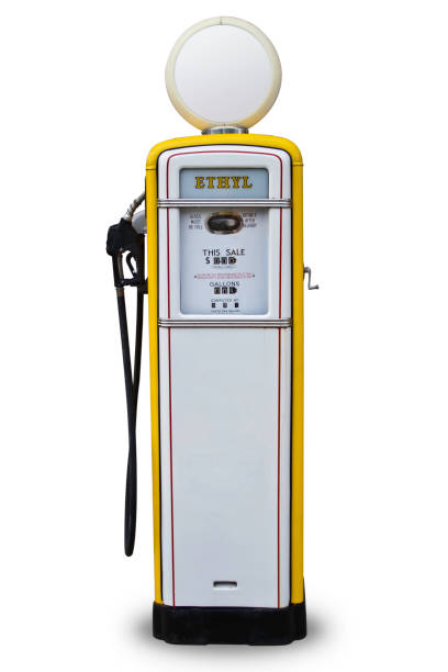 istock Yellow Gas Pump 157528684