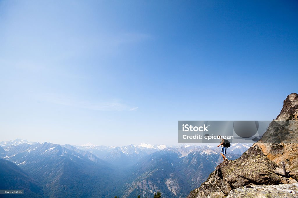 Alpinizm w Północnych Gór Kaskadowych - Zbiór zdjęć royalty-free (Park Narodowy Północnych Gór Kaskadowych)