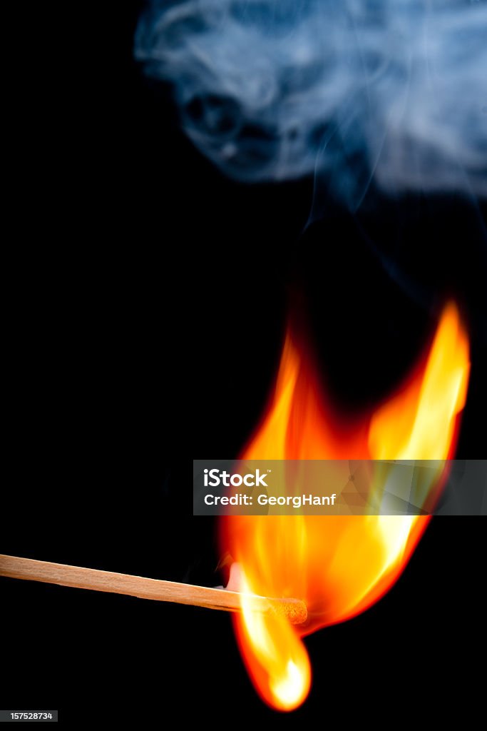 Burning matchstick  Arson Stock Photo