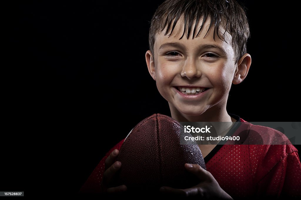 젊은 행복함 football player - 로열티 프리 아이 스톡 사진
