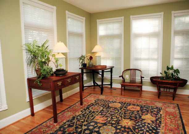 Living Room in Model Home