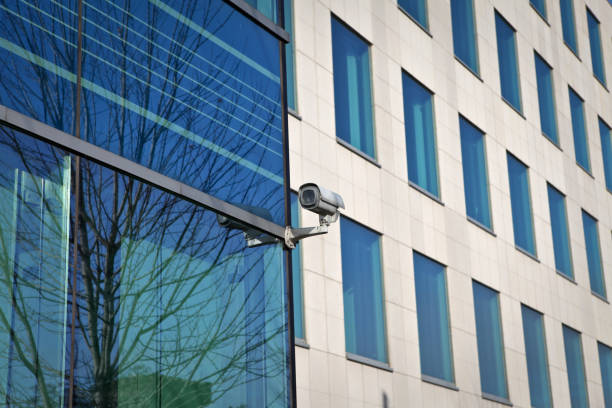Free Stock Photo of Security Camera Mounted on Building Side | Download ...