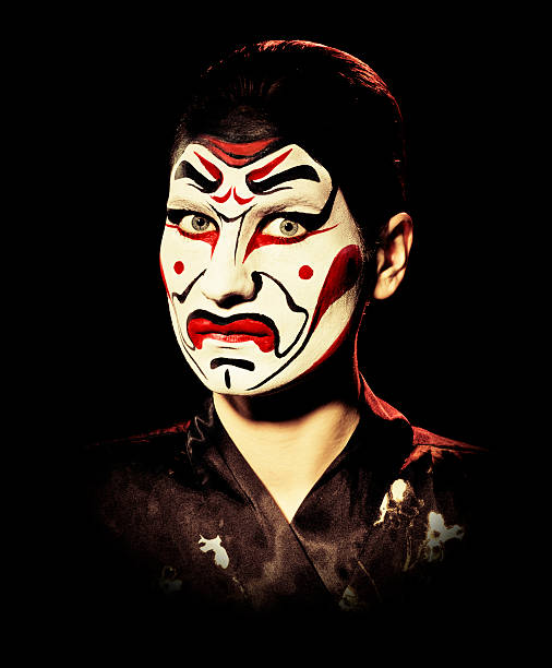 kabuki ㅁ마스크 - kabuki 뉴스 사진 이미지