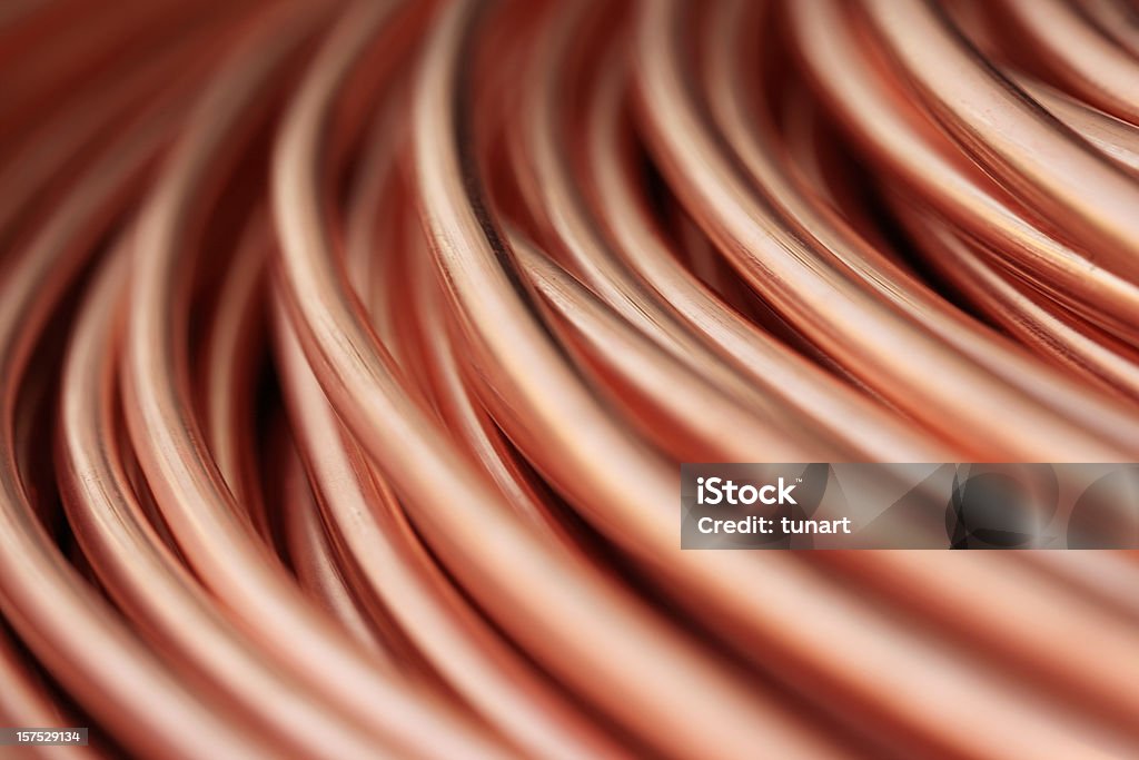 Copper Redraw Rod Wire  Copper Stock Photo