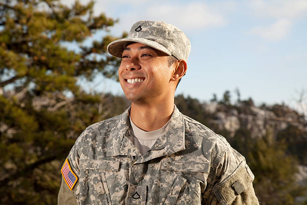 istock Young American Soldier 157529186