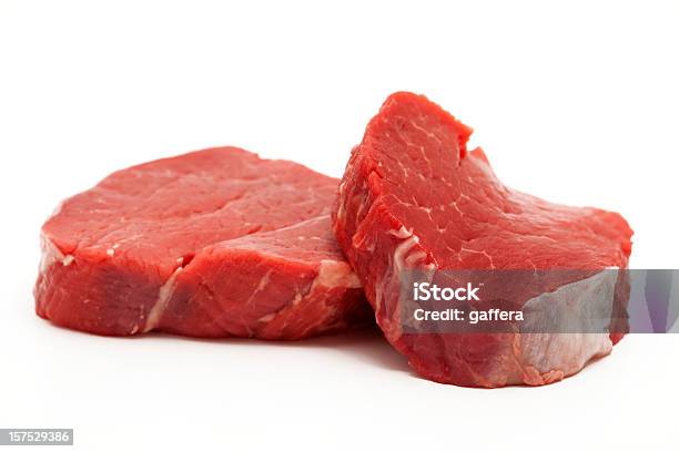 Filet Mignon Stockfoto und mehr Bilder von Freisteller – Neutraler Hintergrund - Freisteller – Neutraler Hintergrund, Steak, Fleisch