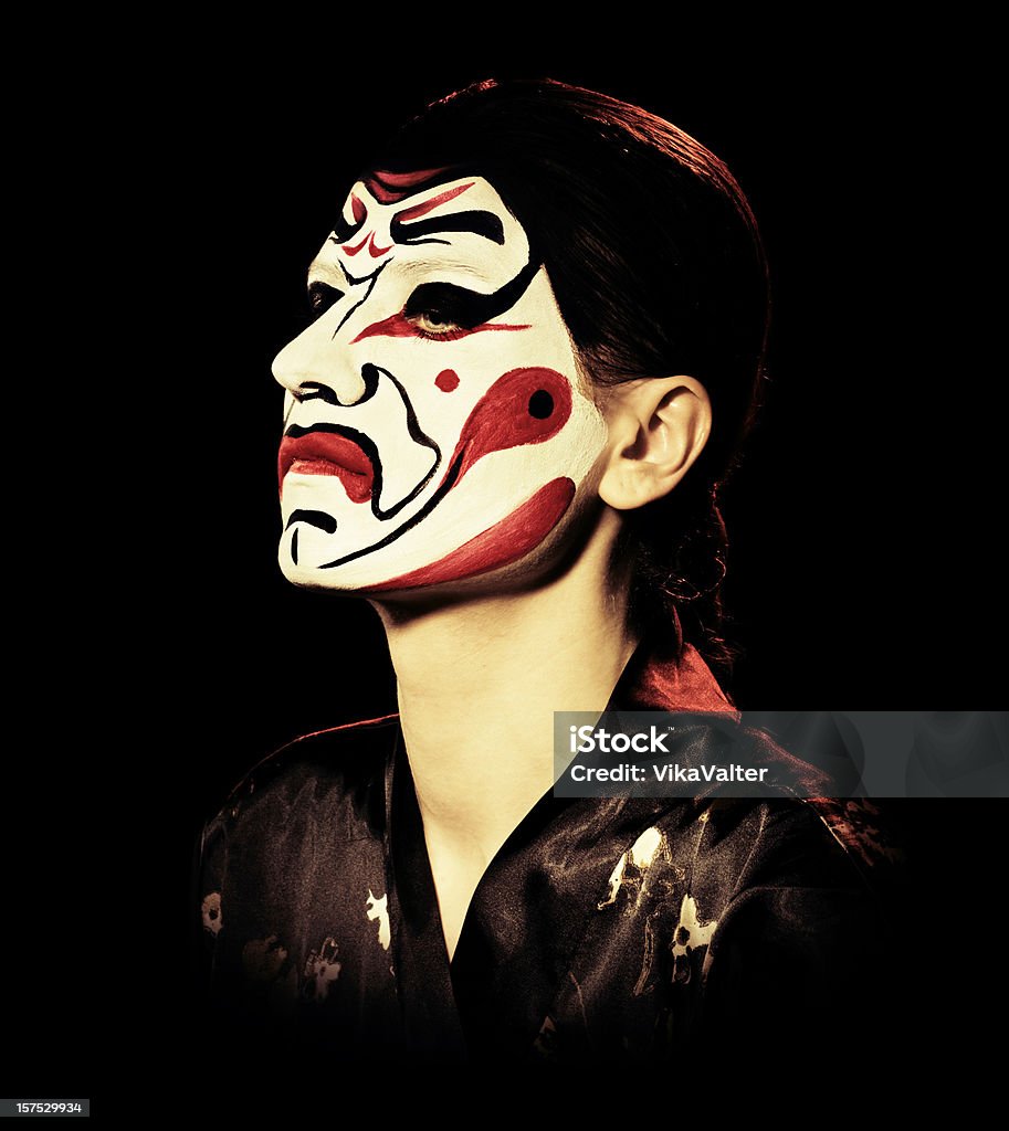 kabuki máscara - Foto de stock de Kabuki libre de derechos
