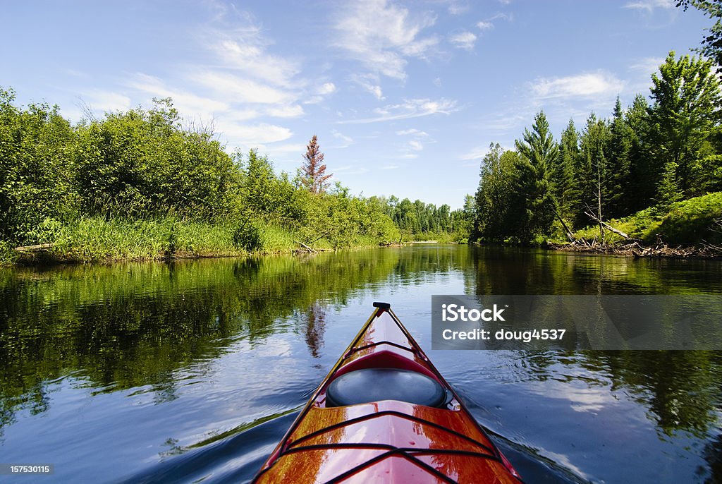 Kayak et la rivière - Photo de Activité de plein air libre de droits