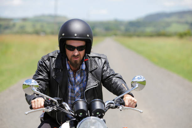 istock Motorbike Rider 157530356