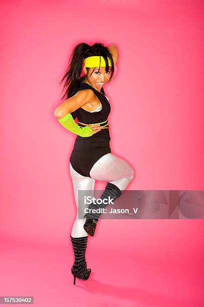 1980s Fitness Stock Photo - Download Image Now - Aerobics, Exercising, Humor