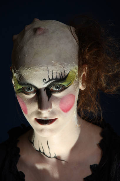 istock Strange girl 157530615