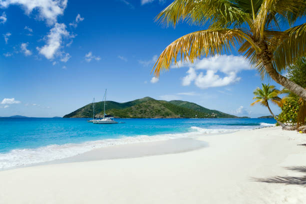 Sandy Cay, British Virgin Islands - tropical island in the Caribbean