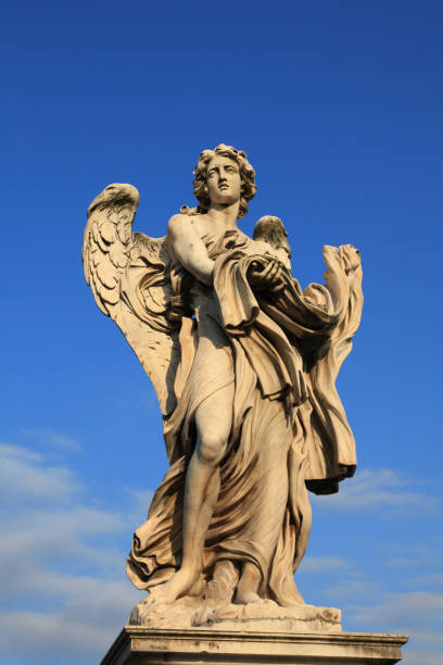 istock Bernini Angels on Ponte Sant Angel, Rome, Italy 157531482