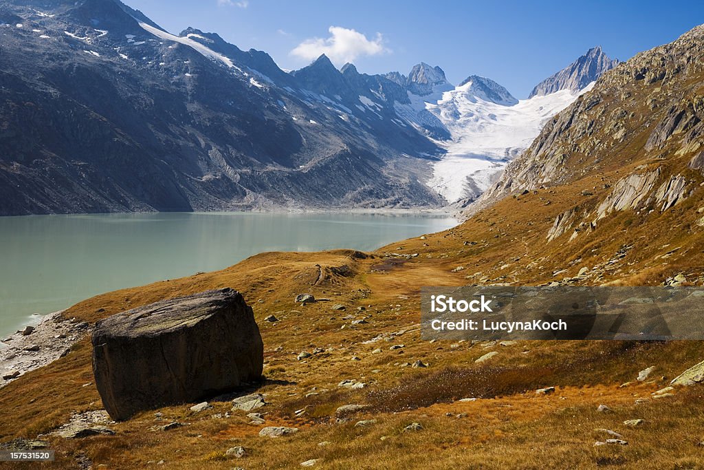 Oberaargletscher - Lizenzfrei Alpen Stock-Foto