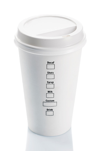 Disposable coffee cup - make a choice for your coffee