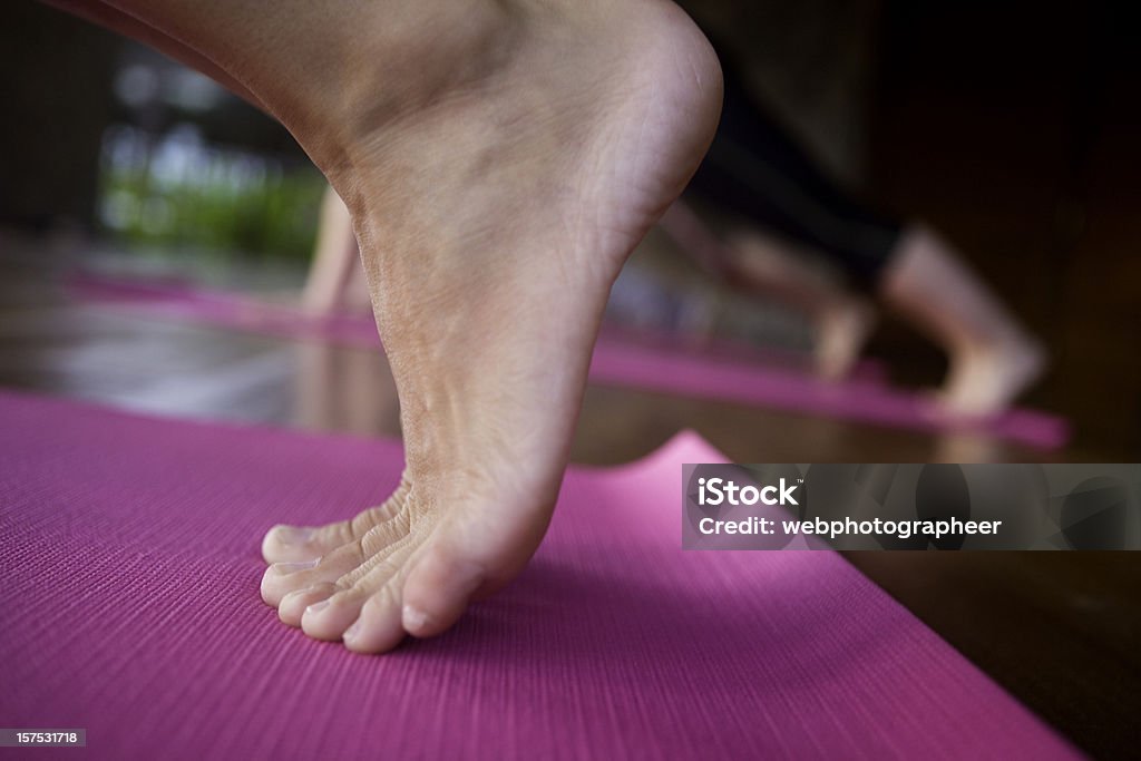 Yoga class  Stretching Stock Photo
