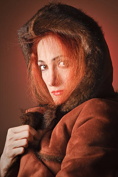 istock Beautiful woman with winter clothing 157533005