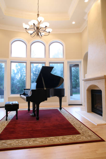 istock Grand Piano in Living Room 157533019