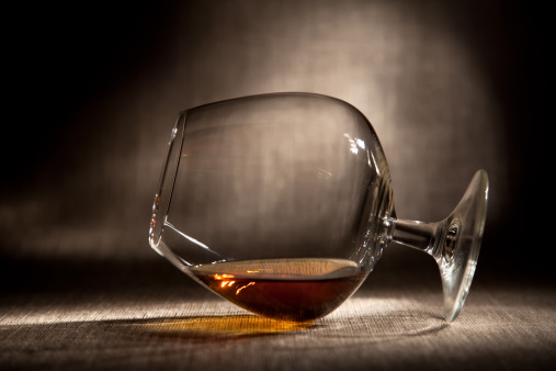Close up of Brandy Snifter