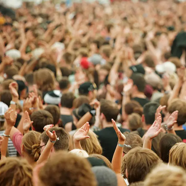 Photo of Concert Crowd