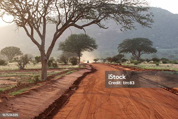 On Safari In Kenya Stock Photo - Download Image Now - Kenya, Dirt Road, Driving