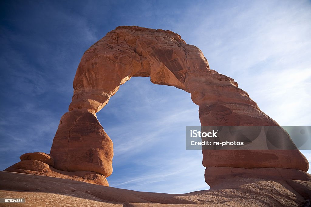 Delicate Arch, Utah, Utah - Foto de stock de Arco natural royalty-free