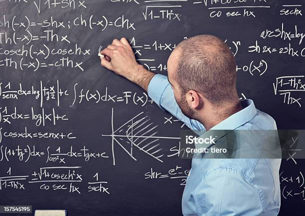 Teacher At Work Stock Photo - Download Image Now - Adult, Adults Only, Casual Clothing