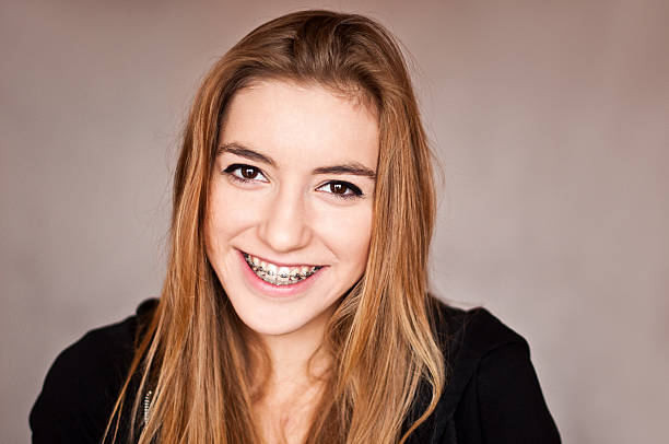 istock beautiful girl wearing braces 157545250