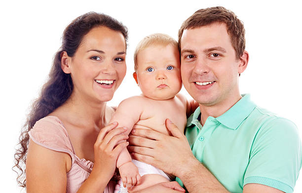 istock Parents and baby 157550266