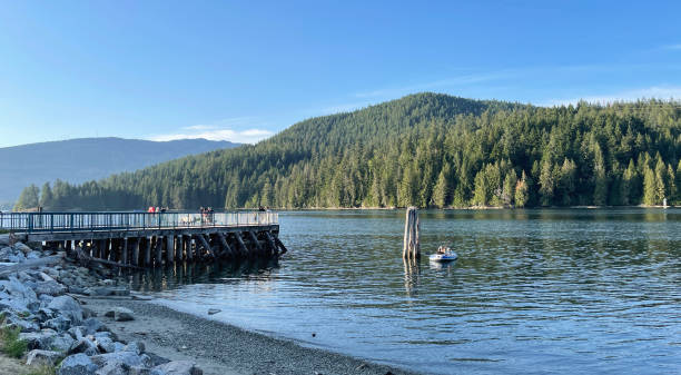 Barnet Marine Park in Burnaby, British Columbia