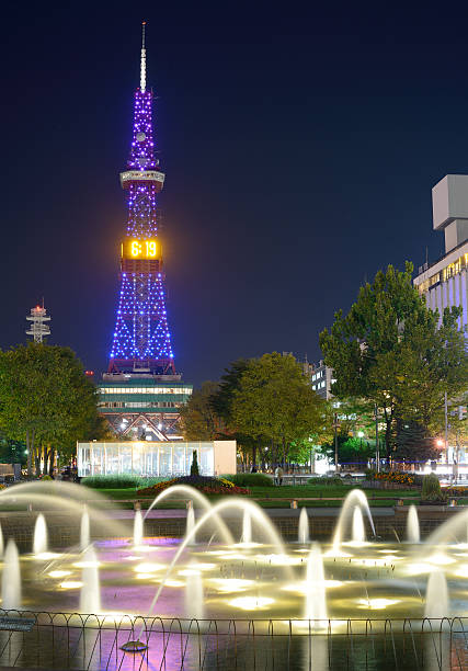 Odori Park in Sapporo, Japan