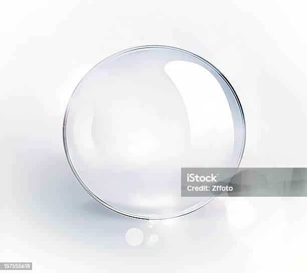 Empty Glass Ball Stock Photo - Download Image Now - Glass - Material, Sphere, Circle