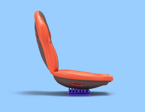 istock New sport car seat right view 3d render on blue 1575579365