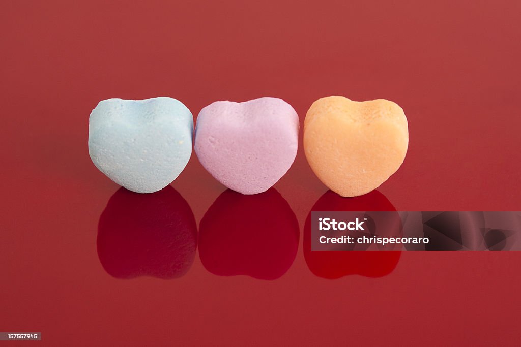 Em branco Valentine's Candy - Foto de stock de Coração de Açúcar royalty-free