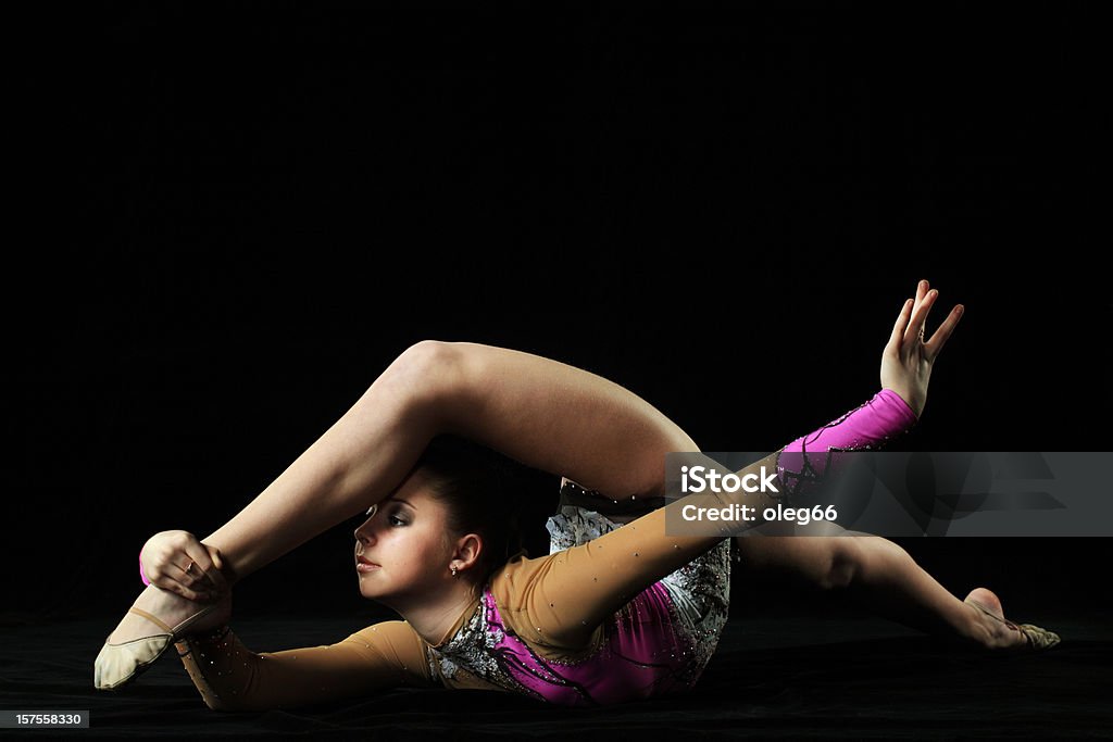 Foto atleta de ginástica - Foto de stock de Acrobata royalty-free