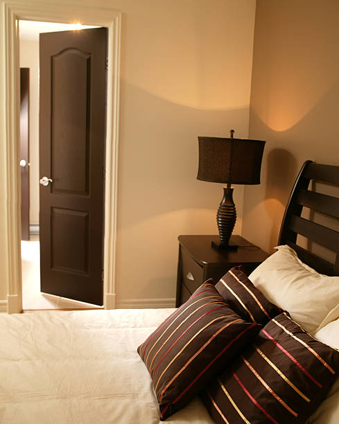 istock Modern bedroom hotel or residential 157558668
