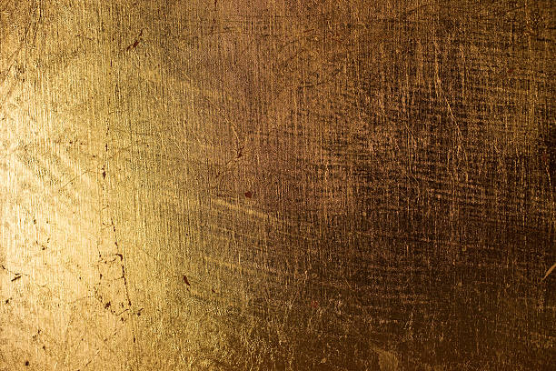 Gold Shadowed Texture stock photo