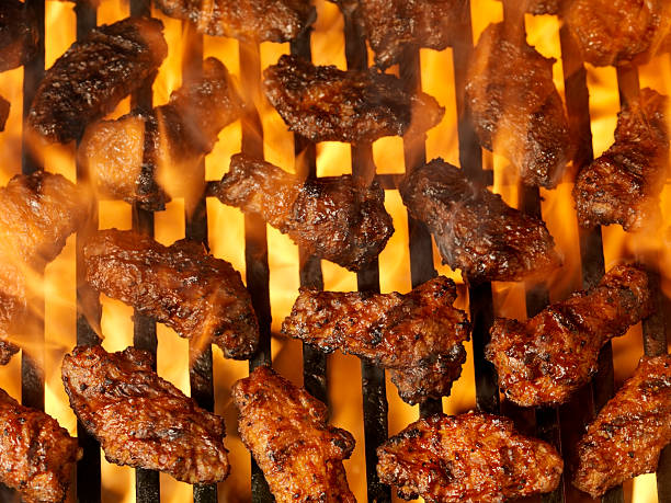 istock BBQ Chicken Wings on the Grill 157558876