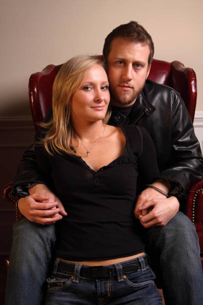 istock Couple in Chair 157559008
