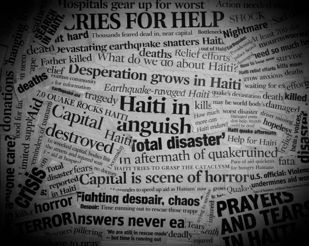 istock Haiti Earthquake Headlines Collage 157559032