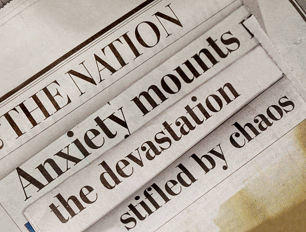 istock Newspaper Headlines about Chaos 157559160