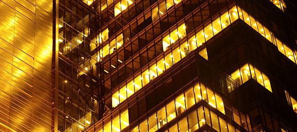 Tower of Business district of \