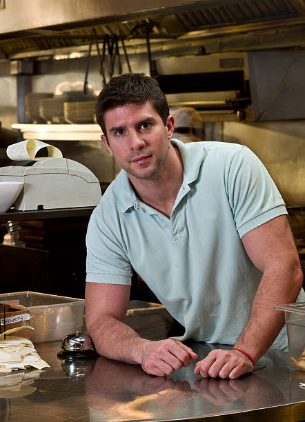 istock Argentinean coffee shop owner 157559341