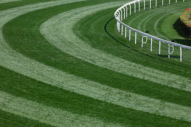 istock Horse Racing Track 157559394