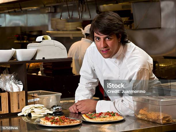 Restaurant Owner Stock Photo - Download Image Now - Pizzeria, Owner, Fast Food Restaurant