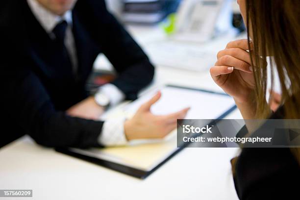 Business Talk Stock Photo - Download Image Now - Adult, Adults Only, Business