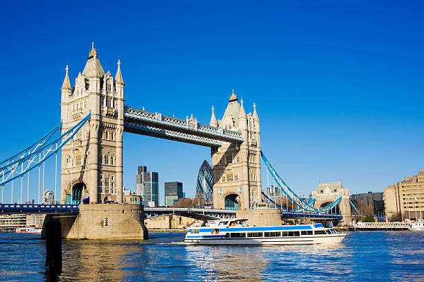 istock Tower Bridge and the City Skyline London UK 157560239